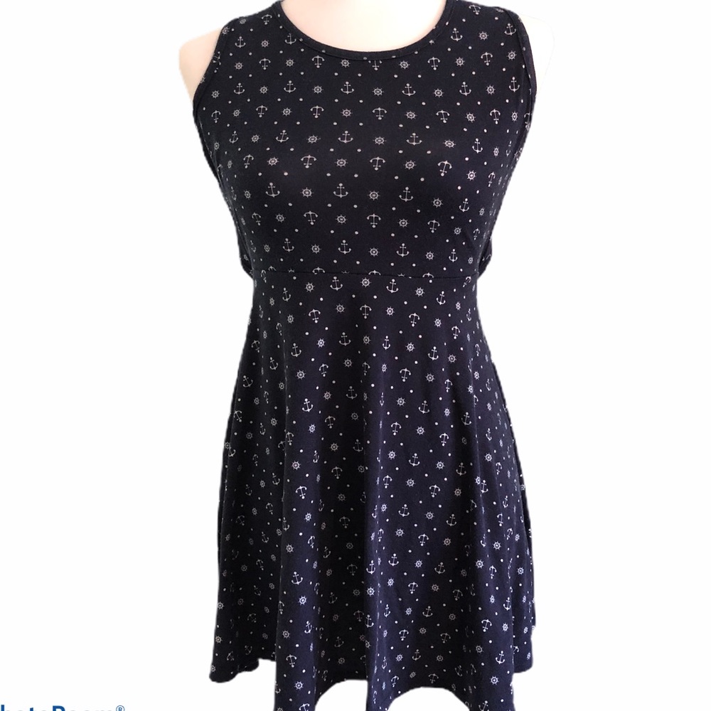 Ocean Drive Nautical Anchor Dress